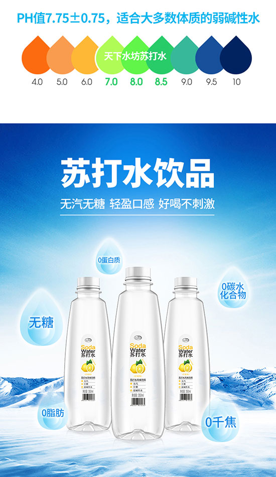 天下水坊蘇打水風味飲料 天下水坊蘇打水風味飲料