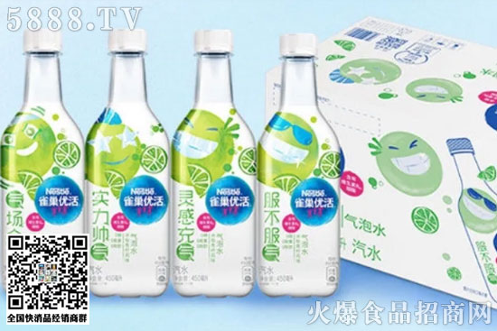 加碼火品類,雀巢推出“優(yōu)活氣泡水”! 加碼火品類,雀巢推出“優(yōu)活氣泡水”!