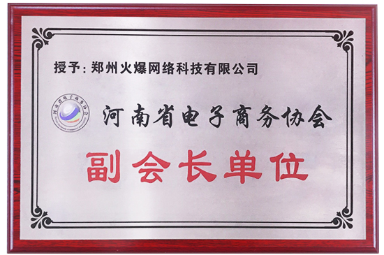 喜訊!火爆網(wǎng)被授予“河南省電子商務(wù)協(xié)會(huì)副會(huì)長單位”! 喜訊!火爆網(wǎng)被授予“河南省電子商務(wù)協(xié)會(huì)副會(huì)長單位”!