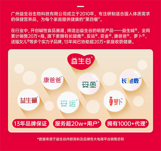 超2000+經(jīng)銷(xiāo)商已代理!益生谷多款流量爆品火熱招商中,搶占先機(jī)就現(xiàn)在 超2000+經(jīng)銷(xiāo)商已代理!益生谷多款流量爆品火熱招商中,搶占先機(jī)就現(xiàn)在